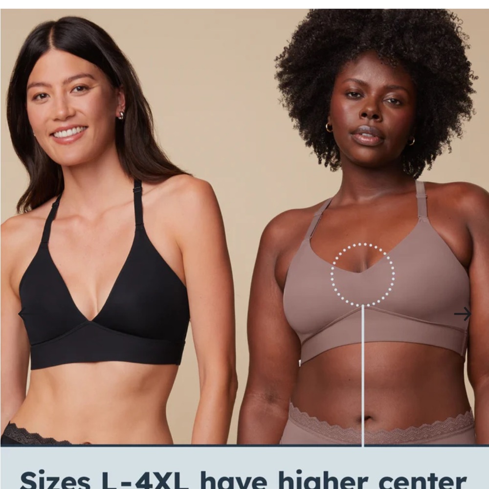 Harper Wilde Bliss Lace Triangle Bralette - Picture 2 of 9